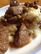 Lamb Stew with Mashed Potatoes